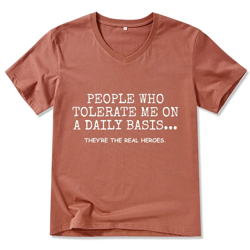 Tokyo-Tiger Anyone Who Puts Up With Me Is A Hero Classic T-Shirt