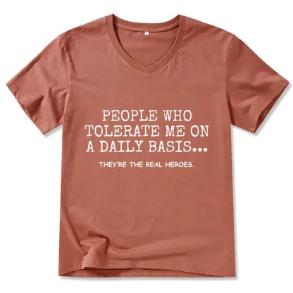 Tokyo-Tiger Anyone Who Puts Up With Me Is A Hero Classic T-Shirt