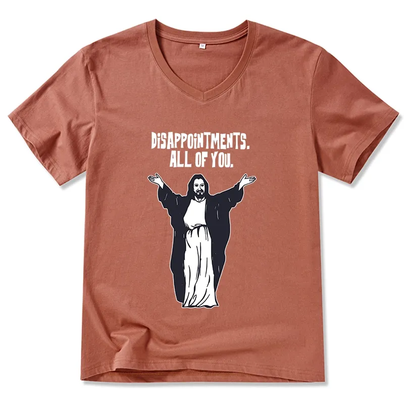 Tokyo-Tiger God Gives Disappointment V-Neck Classic T-Shirt