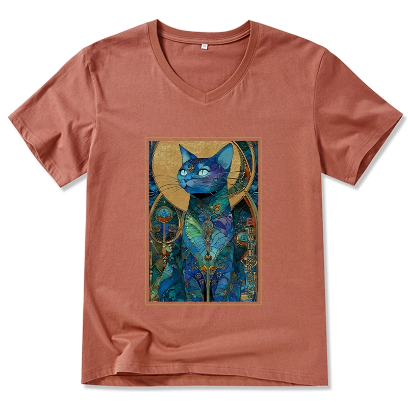 Tokyo-Tiger The Cat’s Plan To Rule Them All V-Neck Classic T-Shirt