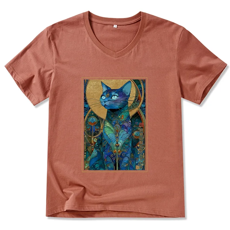 Tokyo-Tiger The Cat’s Plan To Rule Them All V-Neck Classic T-Shirt