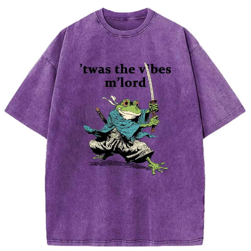 Tokyo-Tiger The Frog Samurai Washed T-Shirt