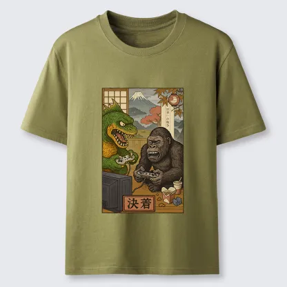 Tokyo-Tiger Monsters Play Games Classic T-Shirt