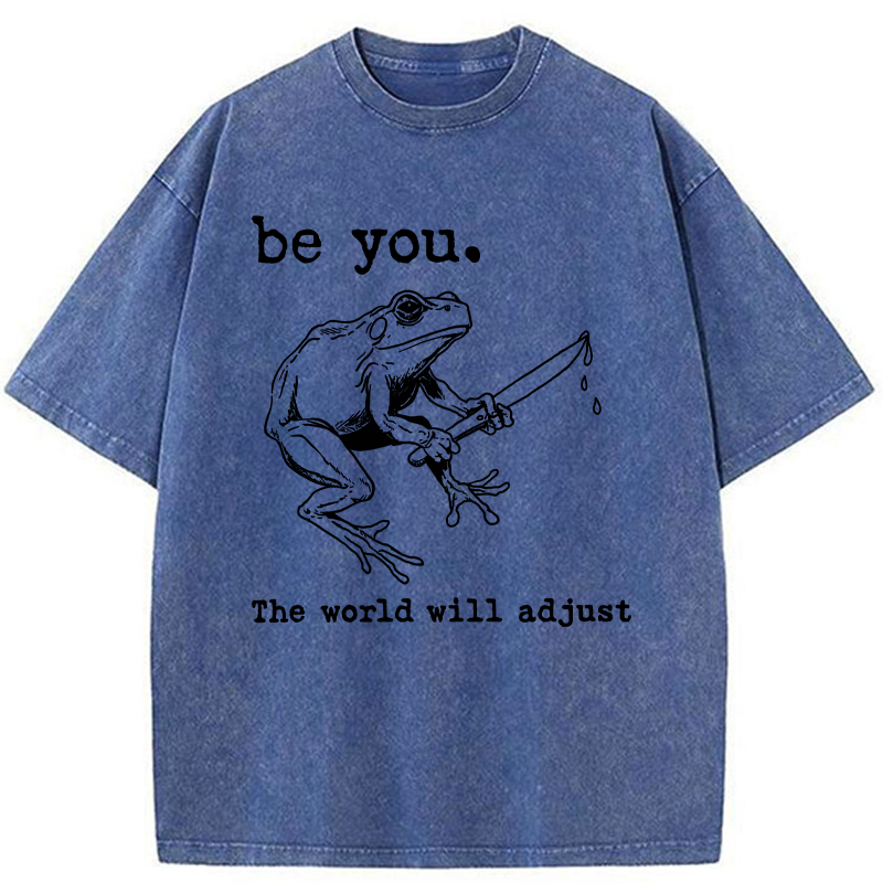 Tokyo-Tiger Be Yourself Washed T-Shirt