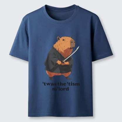 Tokyo-Tiger Focused Samurai Capybara Classic T-Shirt