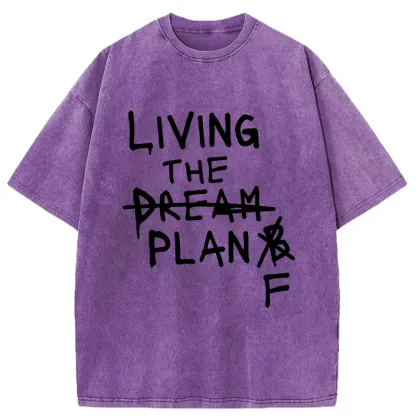 Tokyo-Tiger Dream Fails Adopt Plan F Washed T-Shirt