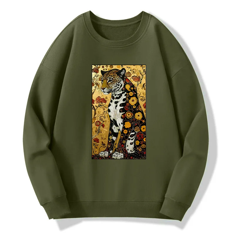 Tokyo-Tiger Magnificent Leopard Classic Sweatshirt