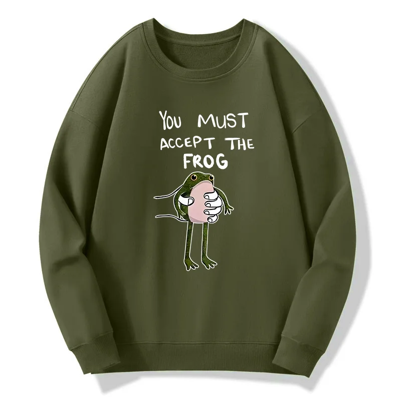 Tokyo-Tiger Accept This Frog Classic Sweatshirt
