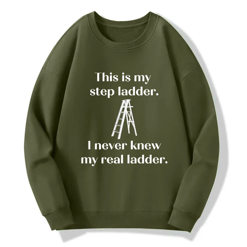 Tokyo-Tiger A Real Ladder Funny Classic Sweatshirt