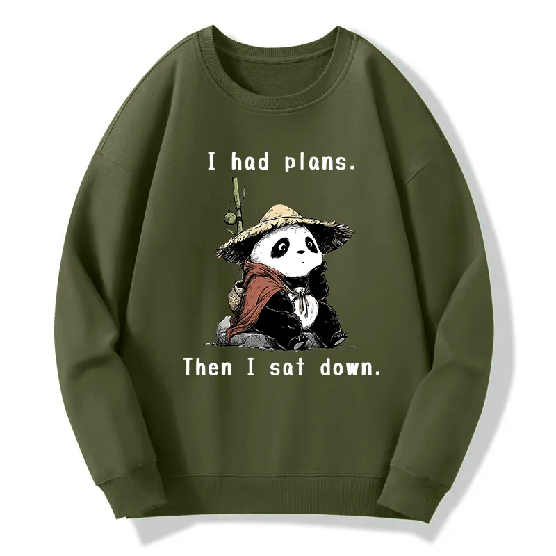 Tokyo-Tiger The Maybe Later Panda Classic Sweatshirt