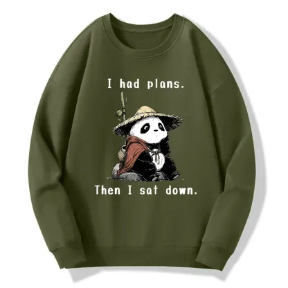 Tokyo-Tiger The Maybe Later Panda Classic Sweatshirt