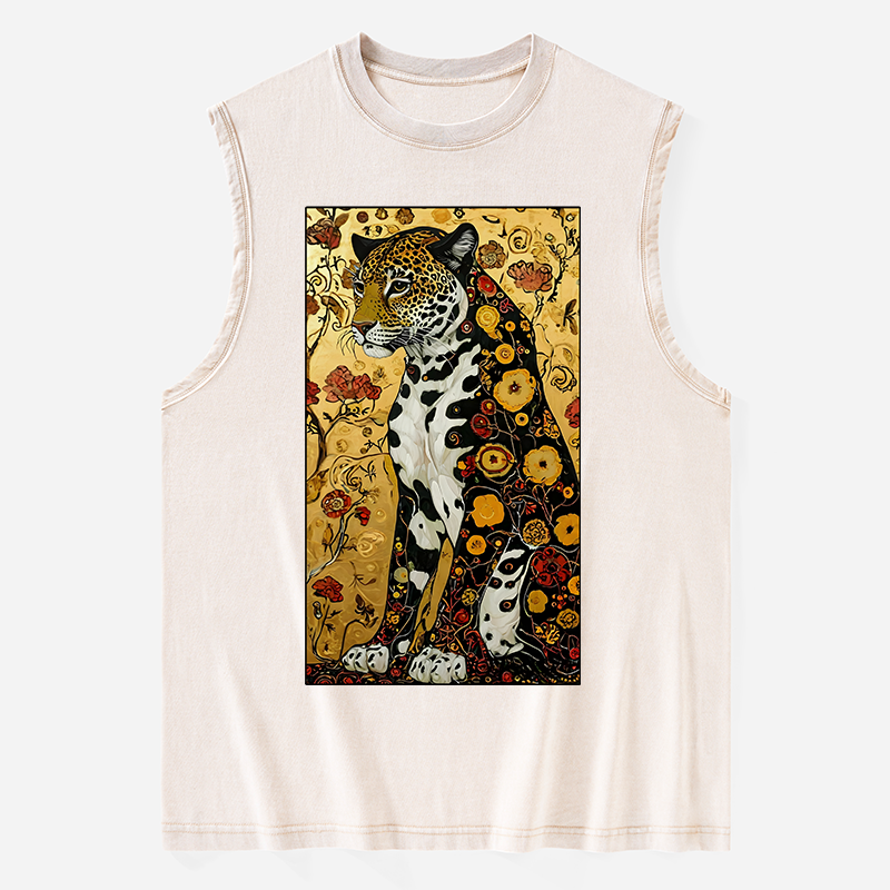 Tokyo-Tiger Magnificent Leopard Washed Tank