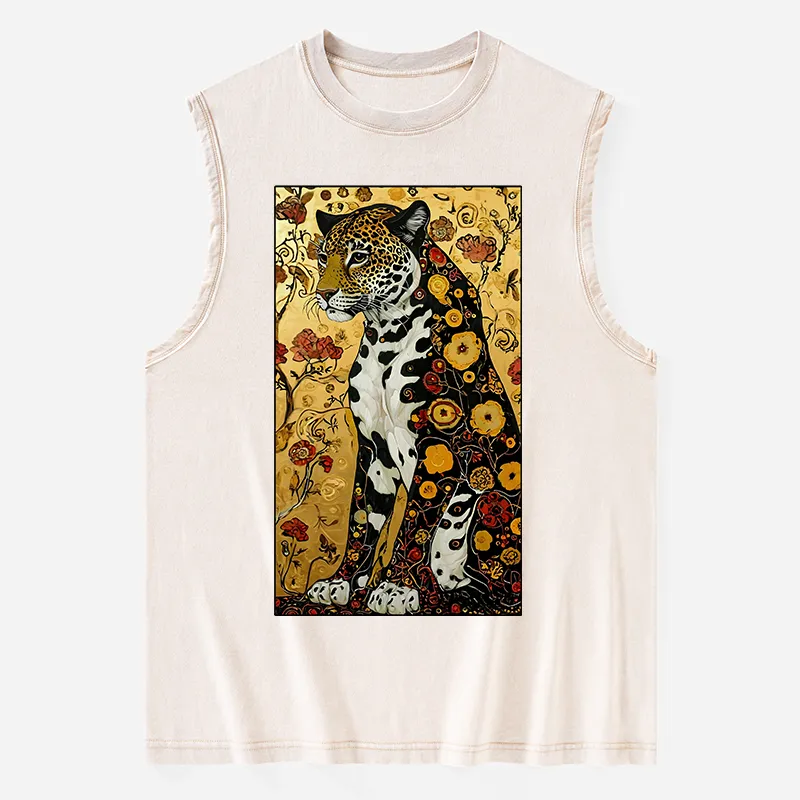 Tokyo-Tiger Magnificent Leopard Washed Tank