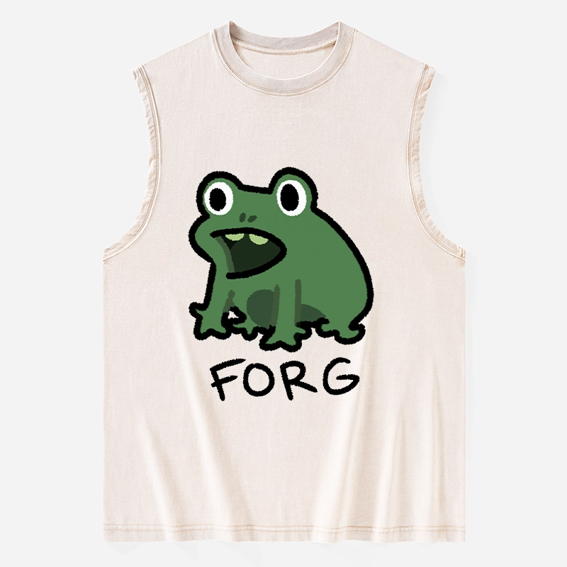 Tokyo-Tiger Funny Forg Japan Washed Tank