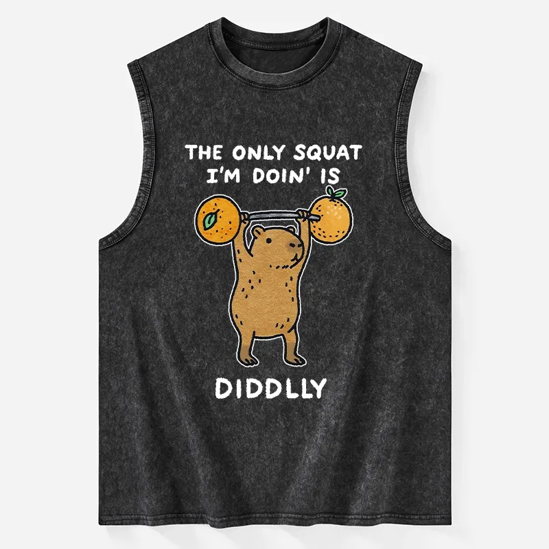 Tokyo-Tiger Diddly Capybara Washed Tank