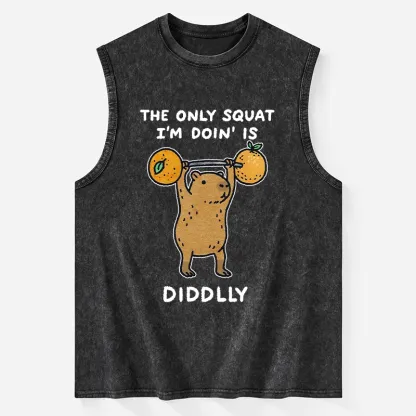 Tokyo-Tiger Diddly Capybara Washed Tank
