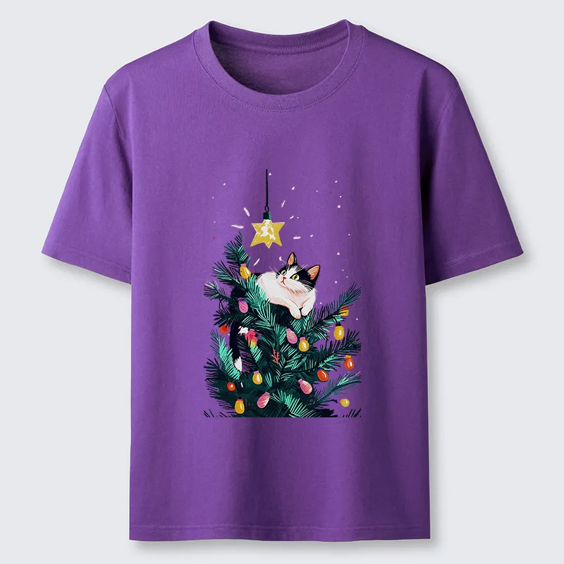 Tokyo-Tiger Cute Christmas Cat Japan Classic T-Shirt