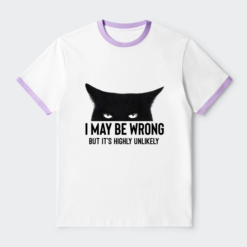 Tokyo-Tiger Cat Can Do No Wrong Trim T-Shirt
