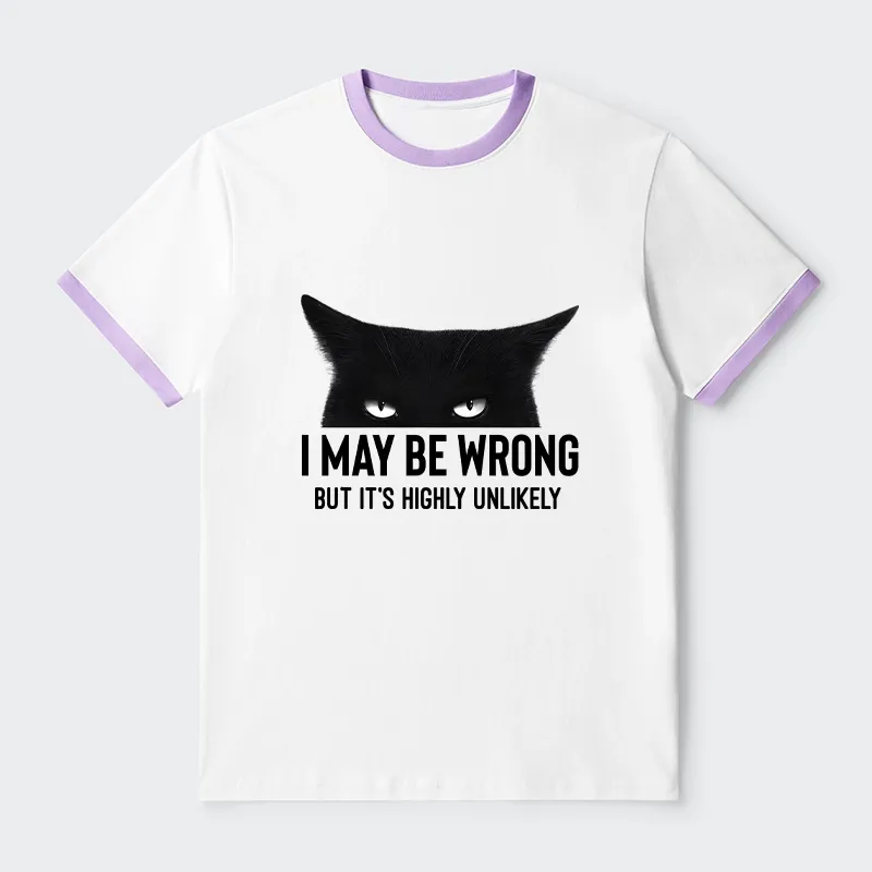 Tokyo-Tiger Cat Can Do No Wrong Trim T-Shirt