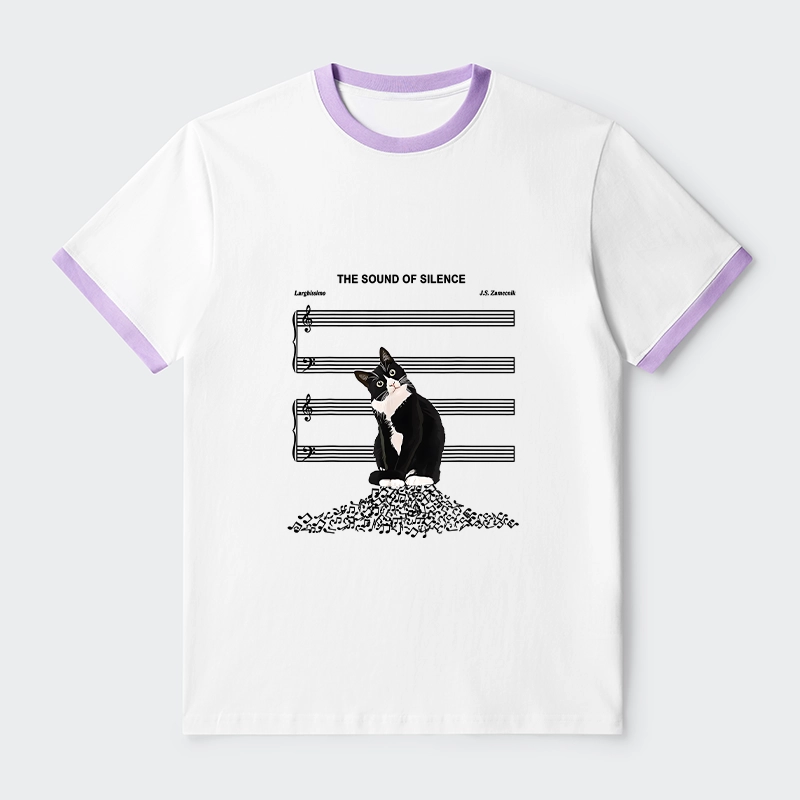 Tokyo-Tiger The Sound Of Silence Trim T-Shirt