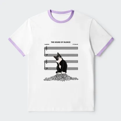 Tokyo-Tiger The Sound Of Silence Trim T-Shirt