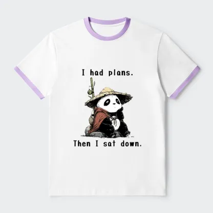 Tokyo-Tiger The Maybe Later Panda Trim T-Shirt