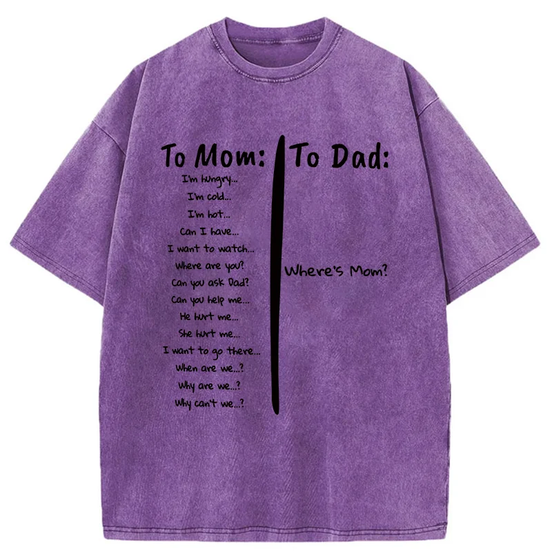 Tokyo-Tiger Conversations With Parents Washed T-Shirt