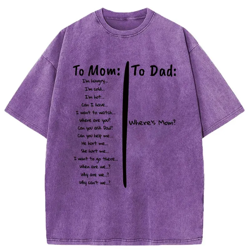 Tokyo-Tiger Conversations With Parents Washed T-Shirt