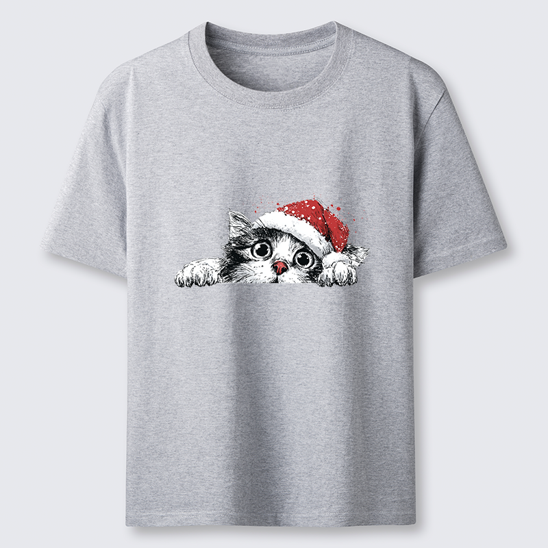 Tokyo-Tiger The Curious Christmas Cat Classic T-Shirt