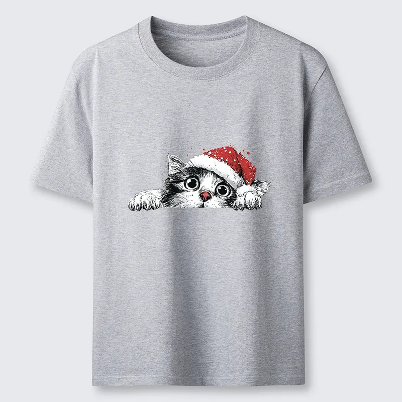 Tokyo-Tiger The Curious Christmas Cat Classic T-Shirt