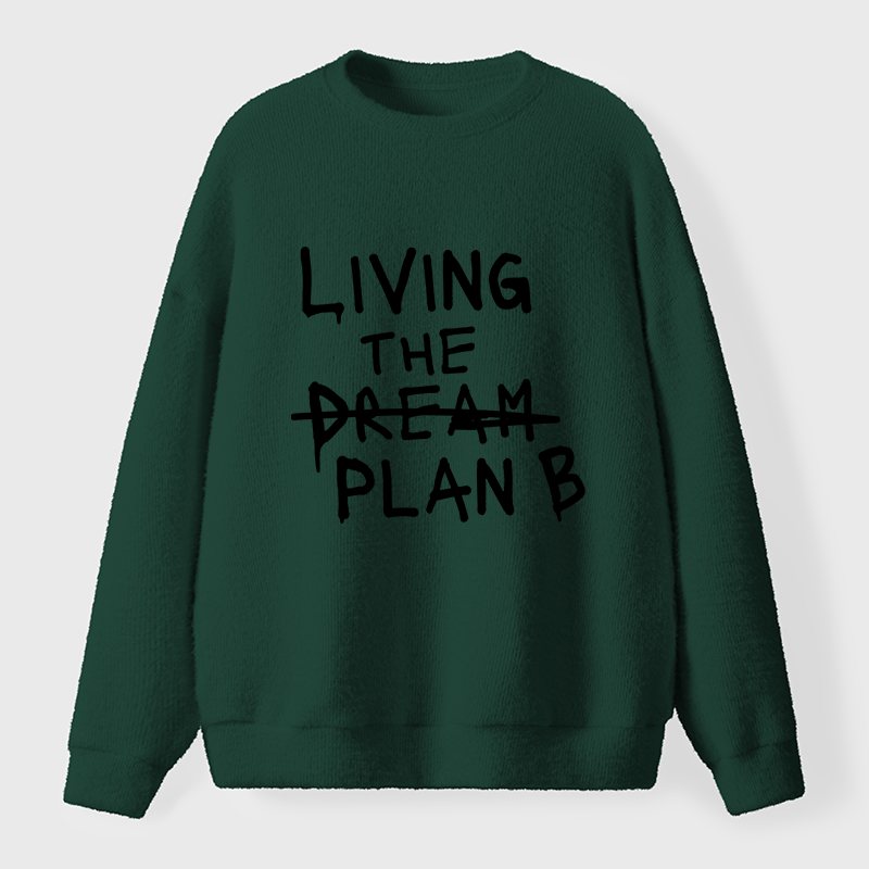 Tokyo-Tiger Implement Plan B Fuzzy Sweatshirt