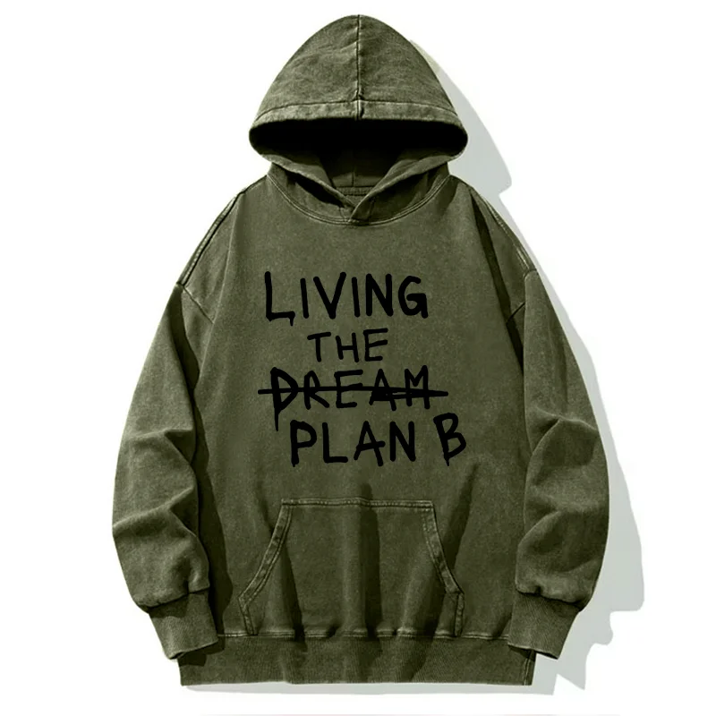Tokyo-Tiger Implement Plan B Washed Hoodie