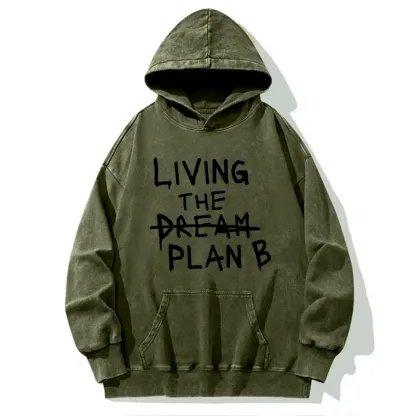 Tokyo-Tiger Implement Plan B Washed Hoodie
