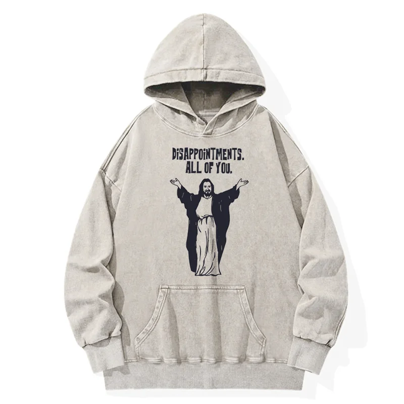 Tokyo-Tiger God Gives Disappointment Washed Hoodie