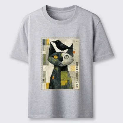 Tokyo-Tiger The Cat And The Crow Are Planning To Rule The World Classic T-Shirt