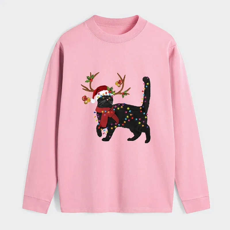 Tokyo-Tiger Christmas Black Cat Classic Long Sleeve T-Shirt