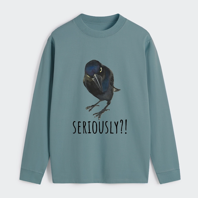 Tokyo-Tiger Raven's Question Classic Long Sleeve T-Shirt