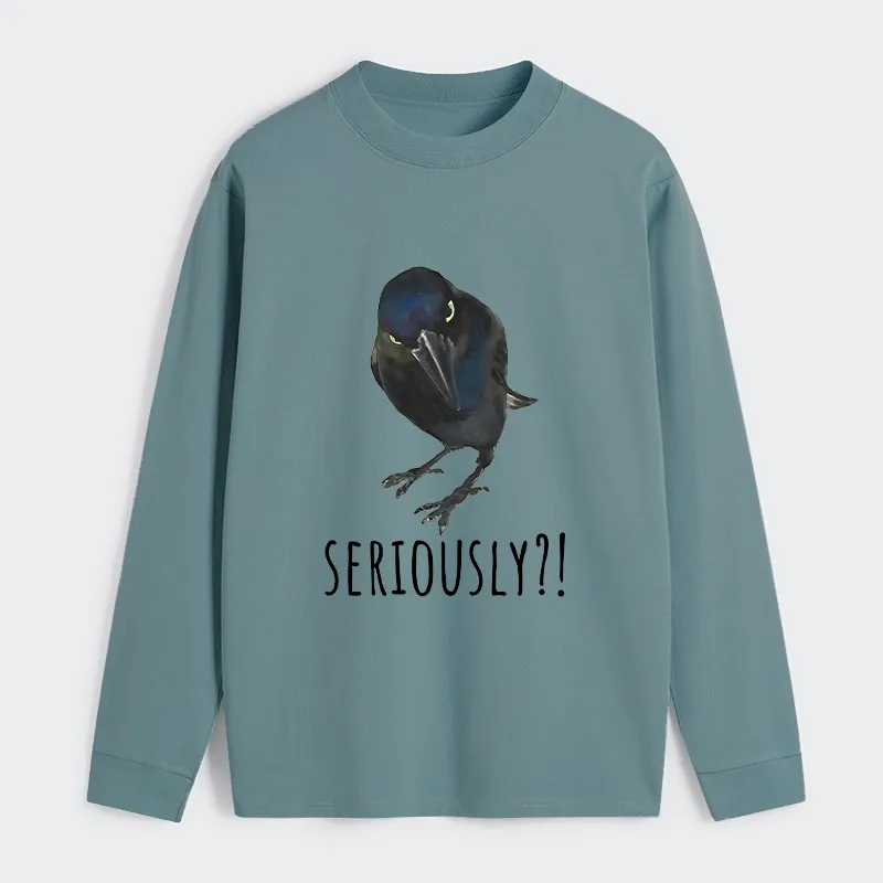 Tokyo-Tiger Raven's Question Classic Long Sleeve T-Shirt