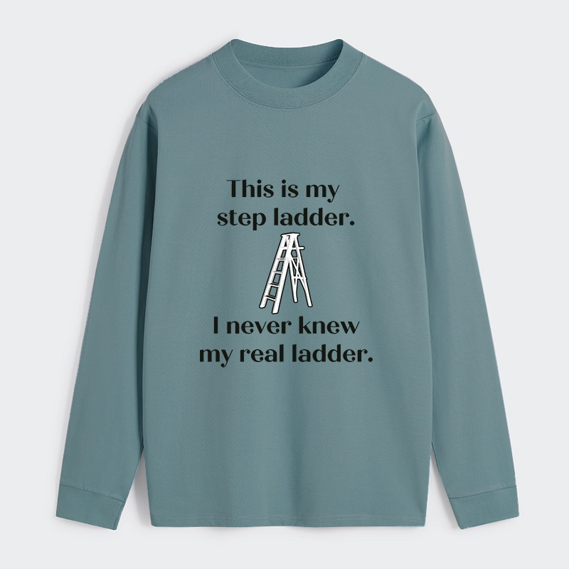Tokyo-Tiger A Real Ladder Funny Classic Long Sleeve T-Shirt