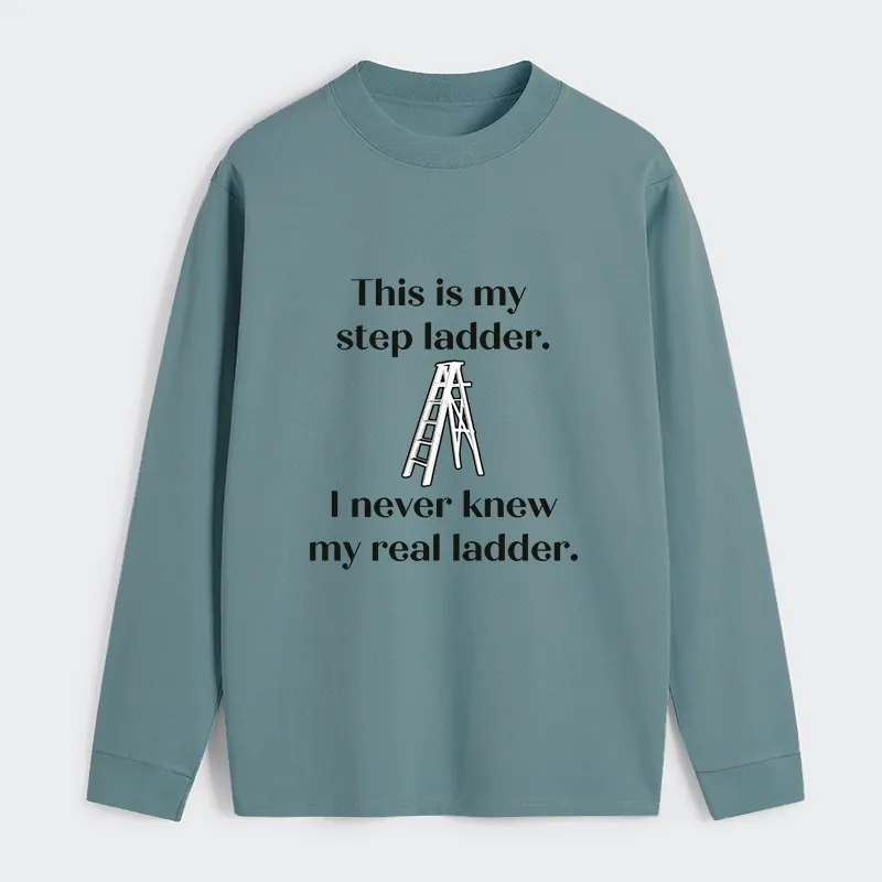 Tokyo-Tiger A Real Ladder Funny Classic Long Sleeve T-Shirt