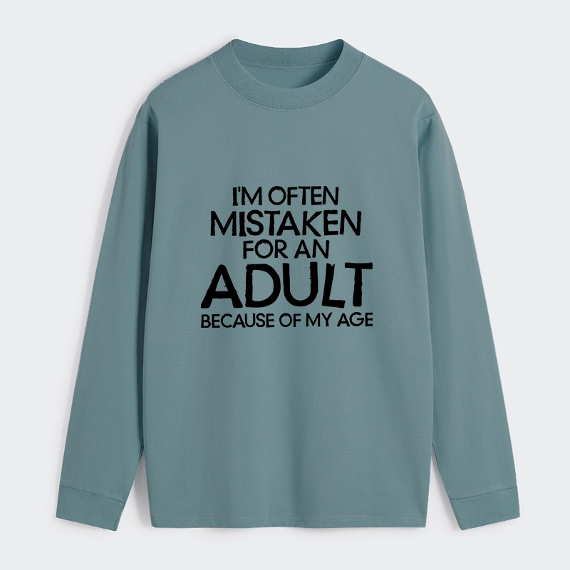 Tokyo-Tiger Old In Age But Young At Heart Classic Long Sleeve T-Shirt