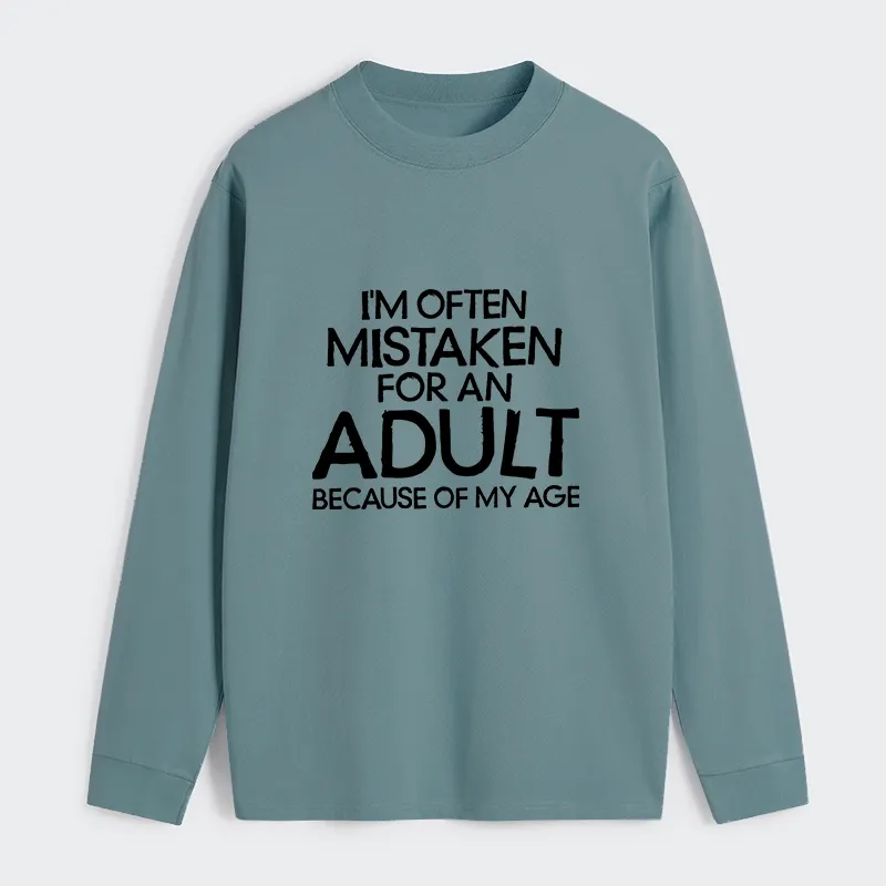 Tokyo-Tiger Old In Age But Young At Heart Classic Long Sleeve T-Shirt