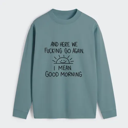 Tokyo-Tiger Different Meanings Of "Good Morning" Classic Long Sleeve T-Shirt