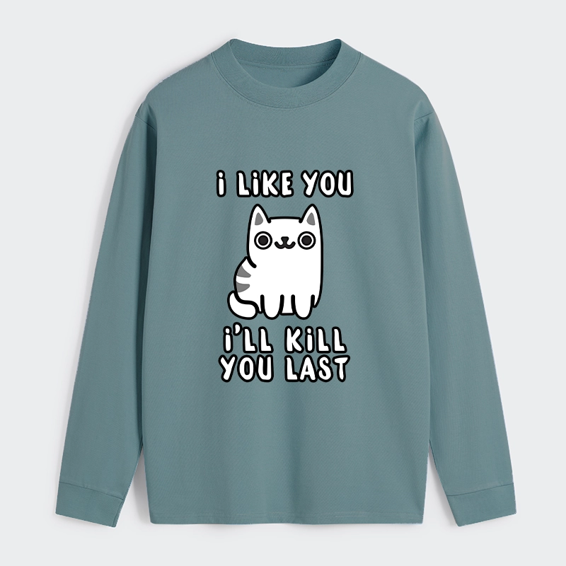 Tokyo-Tiger Cats And Humans Have A Love-hate Relationship Classic Long Sleeve T-Shirt