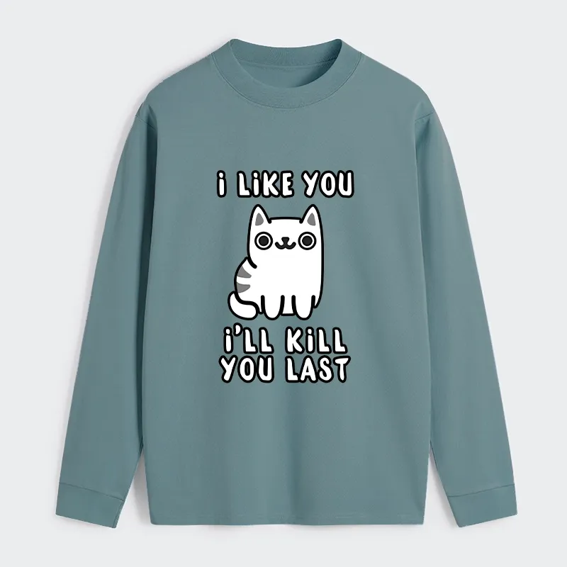 Tokyo-Tiger Cats And Humans Have A Love-hate Relationship Classic Long Sleeve T-Shirt