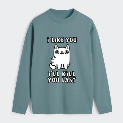 Tokyo-Tiger Cats And Humans Have A Love-hate Relationship Classic Long Sleeve T-Shirt