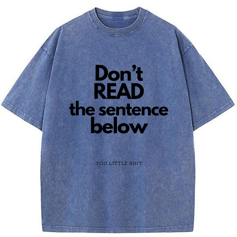 Tokyo-Tiger Humorous Word Games Washed T-Shirt