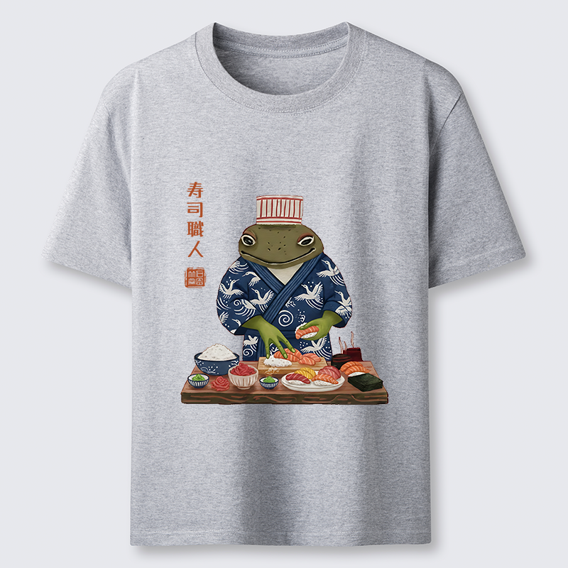 Tokyo-Tiger Frog Sushi Chef Classic T-Shirt