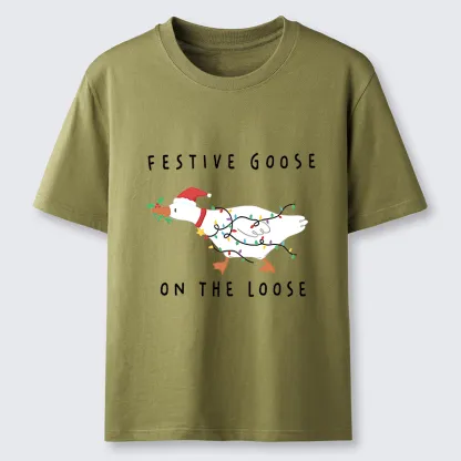 Tokyo-Tiger Stupid Goose Christmas Classic T-Shirt