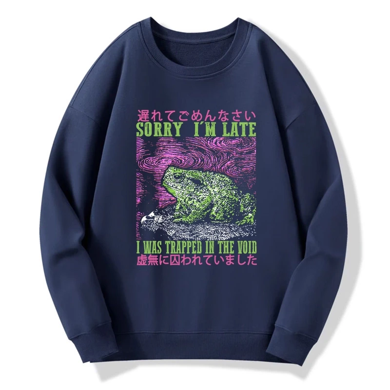 Tokyo-Tiger A Frog In Distress Japanese Sweatshirt-tokyo-tiger